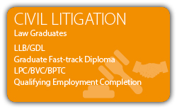 Civil Litigation - Law Graduates - CILEX Graduate Fast-track Qualification