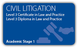 Civil Litigation - CILEX Certificate - Diploma - Level 3