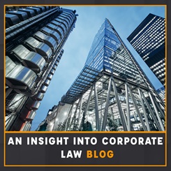 An insight into corporate law blog
