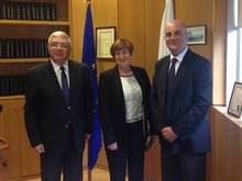 Myron Michael Nicolatos, Chief Justice of the Supreme Court, Frances Edwards and John Westwood