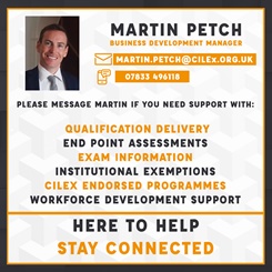 Martin Petch @CILEx Contact Card