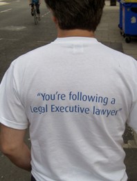 You're following a legal executive lawyer