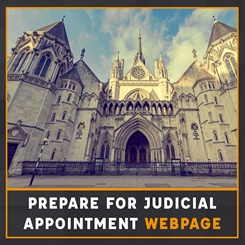 CILEx - Prepare for Judicial Appointment