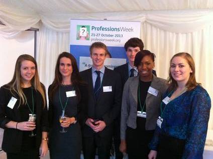 CILEx students at Professions Week launch