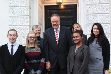 Richard Howitt MEP with CILEx Apprentices