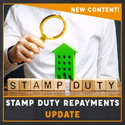 Stamp Duty repayments update