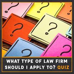 What type of law firm should I apply to quiz